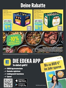 Bier im EDEKA Prospekt "Top Angebote" mit 9 Seiten (Neumünster)