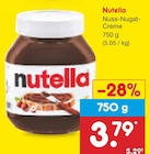 Nuss-Nugat-Creme bei Netto Marken-Discount im Euerdorf Prospekt für 3,79 €