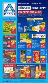 Aktueller ALDI Nord Prospekt mit Saft, "Aktuelle Angebote", Seite 1