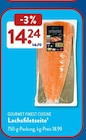 ALDI SÜD - Lachsfiletseite Angebot im Prospekt Lachsfiletseite bei ALDI SÜD im Prospekt "" für 14,24 €