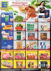 Textilreinigung im EDEKA Prospekt in Friedrichshafen Aktueller EDEKA Prospekt mit Textilreinigung, "Mit kleinen Preisen geschmacklich reisen!", Seite 1