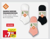 Damen/Herren Sneakersocken Angebote von nur die bei Marktkauf Böblingen für 7,99 €