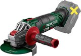 Meuleuse d'angle sans fil + batterie + chargeur - Parkside en promo chez Lidl Saint-Martin-d'Hères à 68,49 €