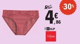 Slip - Tissaia en promo chez E.Leclerc Boulogne-Billancourt à 4,86 €