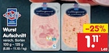 Aktuelle Wurst Angebote bei Netto Marken-Discount in Göttingen Aktuelles Wurst Aufschnitt Angebot bei Netto Marken-Discount in Göttingen ab 1,11 €