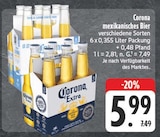 mexikanisches Bier im Angebot bei EDEKA in Großenhain mexikanisches Bier Angebote von Corona bei EDEKA Großenhain für 5,99 €