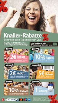 REWE Prospekt der KW 34 "Dein Markt" Aktueller REWE Prospekt "Dein Markt" Seite 2 von 20 Seiten