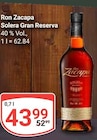 Solera Gran Reserva im Angebot bei GLOBUS in Maintal Solera Gran Reserva Angebote von Ron Zacapa bei GLOBUS Maintal für 43,99 €