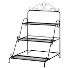 Outsunny Pflanzenständer schwarz Metall B/H/L: ca. 60x96x61 cm für 52,49 € bei POCO im Angebot Outsunny Pflanzenständer schwarz Metall B/H/L: ca. 60x96x61 cm im aktuellen POCO Prospekt