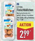 Fleischbällchen Bifteki-Frischkäse von Lyttos für 2,99 € bei ALDI Nord im Angebot Fleischbällchen Bifteki-Frischkäse von Lyttos im aktuellen ALDI Nord Prospekt