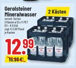 Mineralwasser im Angebot bei Trinkgut in Dorsten Mineralwasser Angebote von Gerolsteiner bei Trinkgut Dorsten für 12,99 €