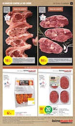 Prix et réduction Saucisse dans le prospectus Intermarché Contact en cours Offre Saucisse dans le catalogue Intermarché Contact du moment à la page 7