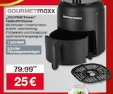 Heißluftfritteuse von GOURMETmaxx für 25,00 € bei Woolworth im Angebot Heißluftfritteuse von GOURMETmaxx im aktuellen Woolworth Prospekt