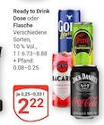 Ready to Drink Angebote bei GLOBUS Homburg für 2,22 €