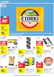 Offre Mozzarella dans le catalogue Carrefour du moment à la page 36