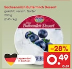 Aktuelle Milch Angebote bei Netto Marken-Discount in Dresden Aktuelles Sachsenmilch Buttermilch Dessert Angebot bei Netto Marken-Discount in Dresden ab 0,49 €