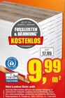 Klick-Laminat Eiche antik Angebote bei wohnen & sparen Wiegand Coburg für 9,99 €