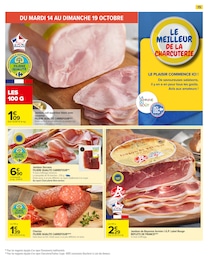Prix et réduction Jambon serrano dans le prospectus Carrefour Market en cours Offre Jambon serrano dans le catalogue Carrefour Market du moment à la page 17