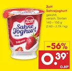 Netto Marken-Discount Neuenstein - Sahnejoghurt Angebot im Prospekt Sahnejoghurt bei Netto Marken-Discount im Neuenstein Prospekt für 0,39 €
