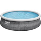 OBI - Bestway Fast Set Aufstellpool-Set Ø 457 x 107 cm Rund Schiefergrau Angebot im Prospekt Bestway Fast Set Aufstellpool-Set Ø 457 x 107 cm Rund Schiefergrau bei OBI im Prospekt für 299,99 €