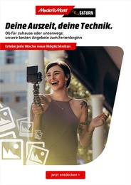 MediaMarkt Saturn Prospekt "Deine Auszeit, deine Technik." für Torgau, 1 Seite, 29.05.2023 - 05.06.2023