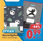 Hausaufgabenheft von STYLEX für 0,99 € bei Mäc-Geiz im Angebot Hausaufgabenheft von STYLEX im aktuellen Mäc-Geiz Prospekt