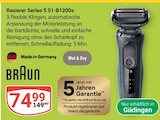 Rasierer Series 5 51-B1200s von Braun im aktuellen GLOBUS Prospekt