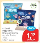 Knusper-Sterne von Krümel Peppa Pig im aktuellen budni Prospekt