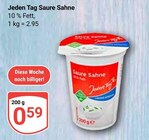 Aktuelles Saure Sahne Angebot bei GLOBUS in Duisburg ab 0,59 €