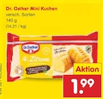 Mini Kuchen im Angebot bei Netto Marken-Discount in Aschaffenburg Mini Kuchen Angebote von Dr. Oetker bei Netto Marken-Discount Aschaffenburg für 1,99 €
