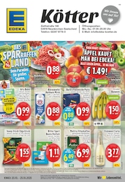 Supermarkt Prospekt von EDEKA Neunkirchen-Seelscheid EDEKA Prospekt: "Aktuelle Angebote", 24 Seiten, 20.10.2025 - 25.10.2025