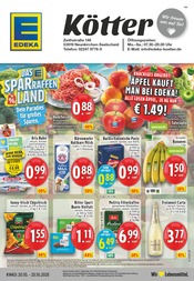 EDEKA Supermarkt Prospekt der aktuellen Woche mit 24 Seiten, gültig von 20.10.2025 bis 25.10.2025, in Neunkirchen-Seelscheid und Umgebung Aktueller EDEKA Supermarkt Prospekt in Neunkirchen-Seelscheid und Umgebung, "Aktuelle Angebote" mit 24 Seiten, 20.10.2025 - 25.10.2025