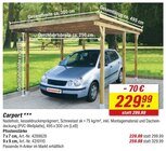 Carport bei toom Baumarkt im Burg Prospekt für 229,99 €