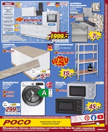 Mikrowelle im POCO Prospekt "WSV - bis zu 66% unter UVP" mit 16 Seiten (Krefeld)