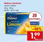 Ländertee Angebote von Meßmer bei Netto Marken-Discount Filderstadt für 1,99 €