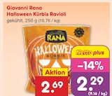 Halloween Kürbis Ravioli im Angebot bei Netto Marken-Discount in Gera Halloween Kürbis Ravioli Angebote von Giovanni Rana bei Netto Marken-Discount Gera für 2,29 €