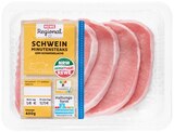Aktuelles Schweine-Minutensteaks Angebot bei REWE in Duisburg ab 5,49 €