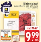 Aktuelles Rindergulasch Angebot bei EDEKA in Wuppertal ab 9,99 €