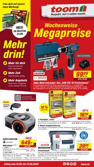 Aktueller toom Baumarkt Prospekt für Kötz und Ungebung, Seiten zum blättern toom Baumarkt Prospekt Respekt, wer's selber macht. mit Seiten in Kötz und Umgebung