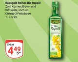Reines Bio Rapsöl Angebote von Rapsgold bei GLOBUS Erfurt für 4,49 €