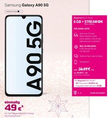 Galaxy A90 5G + MagentaMobil S Young bei A-Team Mobilfunk-Concept GmbH in Troisdorf Galaxy A90 5G + MagentaMobil S Young im Angebot bei A-Team Mobilfunk-Concept GmbH Troisdorf für 49,00 €