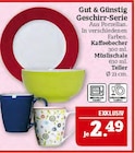 Geschirr-Serie Angebote von Gut & Günstig bei Marktkauf Fürth für 2,49 €