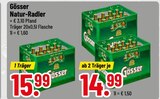 Natur-Radler Angebote von Gösser bei Trinkgut Rosenheim für 14,99 €