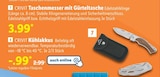 Taschenmesser mit Gürteltasche im Angebot bei Lidl in Ratingen Taschenmesser mit Gürteltasche Angebote von CRIVIT bei Lidl Ratingen für 3,99 €