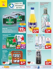 Saft im Netto Marken-Discount Prospekt in Bruchsal Aktueller Netto Marken-Discount Prospekt mit Saft, "Aktuelle Angebote", Seite 22