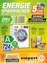 expert Prospekt für Adlersteige mit 12 Seiten expert Prospekt für Adlersteige: "ENERGIESPARWOCHEN", 12 Seiten, 11.05.2022 - 17.05.2022