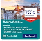 Flusskreuzfahrt Donau Angebote bei ALDI SÜD Fellbach für 799,00 €