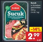 Sucuk in Scheiben geschnitten bei Netto Marken-Discount im Ellingen Prospekt für 2,99 €