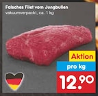 Falsches Filet vom Jungbullen im Angebot bei Netto Marken-Discount in Düren Falsches Filet vom Jungbullen Angebote bei Netto Marken-Discount Düren für 12,90 €