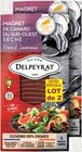Magrets de canard du Sud-Ouest tranchés et séchés x2 - DELPEYRAT - Intermarché à Nantes Magrets de canard du Sud-Ouest tranchés et séchés x2 - DELPEYRAT en promo chez Intermarché Nantes à 4,54 €